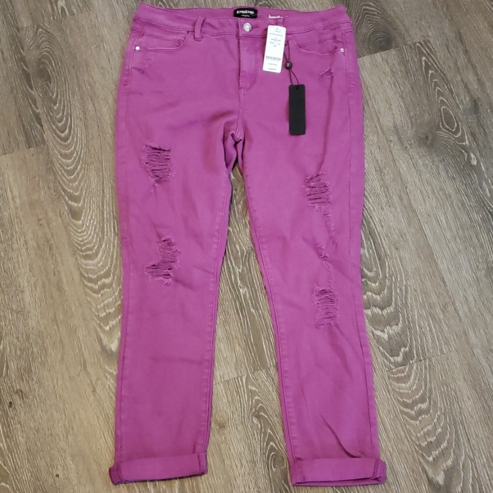 BeBe heartbreaker skinny jeans